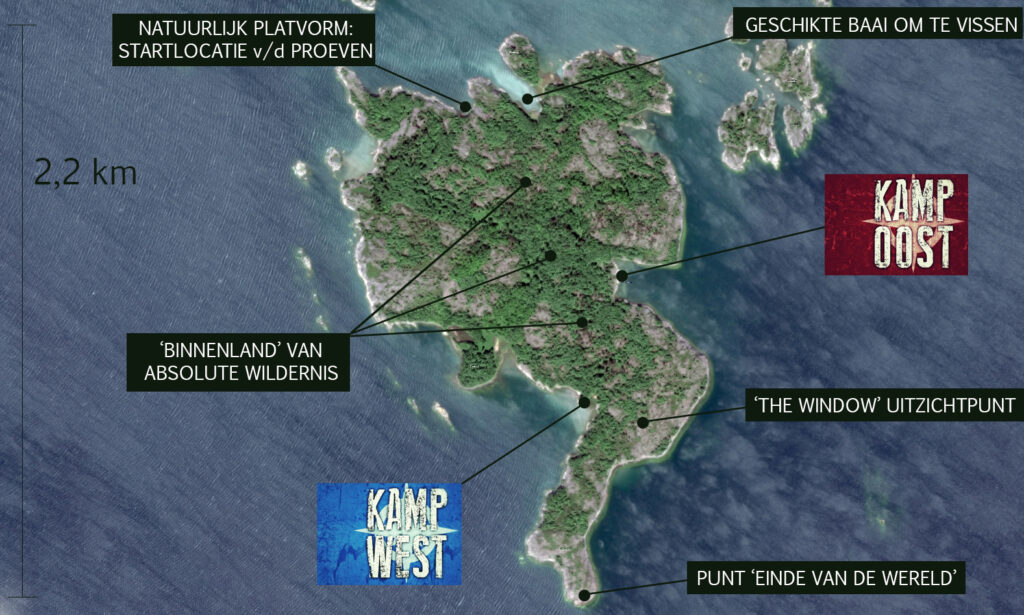 Het Eiland map