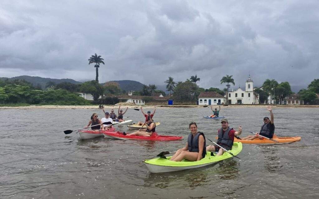 kayakken in paraty